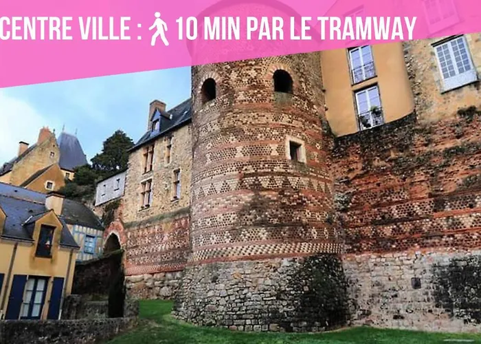 Tramway 12 Jaures Cosy Proche Gare * Le Mans